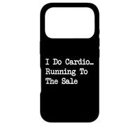 Carcasa para iPhone 17 Pro Hago Ejercicios cardiovasculares... Cita Divertida de Compras de Running to The Sale