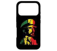 Carcasa para iPhone 17 Pro Haile Selassie Art Etiopía Reggae Rasta