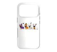 Carcasa para iPhone 17 Pro Halloween Frenchie Bulldog Amante de los Perros Perro Espeluznante Halloween