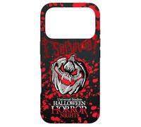 Carcasa para iPhone 17 Pro Halloween Horror Nights I Survived HHN Bloody Pumpkin
