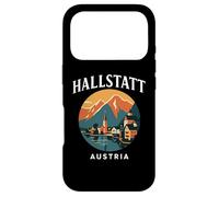 Carcasa para iPhone 17 Pro Hallstatt, Austria, Lake Village, Viajes Retro, esquí Alpino