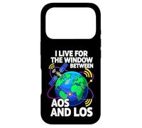 Carcasa para iPhone 17 Pro Ham Radio Satellite AOS LOS Acquisition Signal Design