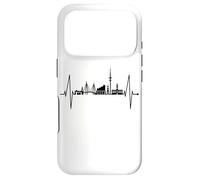 Carcasa para iPhone 17 Pro Hamburgo Silueta corazón Amante de Alemania Hamburg