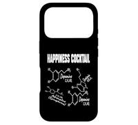Carcasa para iPhone 17 Pro Happiness - Molécula de serotonina Divertida para depresión y Salud Mental