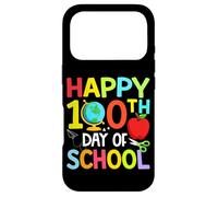 Carcasa para iPhone 17 Pro Happy 100th Day of Kindergarten Teacher Boys Girls 100 Days