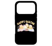 Carcasa para iPhone 17 Pro Happy Easter Cute Easter Egg Chicks - Niños, Niñas