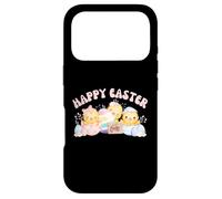 Carcasa para iPhone 17 Pro Happy Easter Cute Easter Egg Chicks - Niños, Niñas