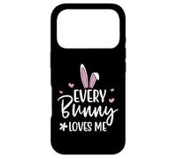Carcasa para iPhone 17 Pro Happy Easter Every Bunny Sign Every Bunny Loves Me Chicks
