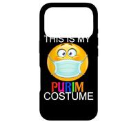 Carcasa para iPhone 17 Pro Happy Purim Costume Funny Jewish Face Mask