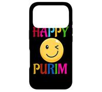 Carcasa para iPhone 17 Pro Happy Purim Costume Funny Jewish Face Mask