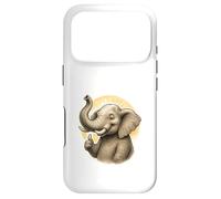 Carcasa para iPhone 17 Pro Happy Thumbs Up Elephant Art