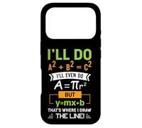 Carcasa para iPhone 17 Pro Haré A2 + B2 = C2 Ahí es Donde Trazo la línea matemática