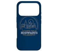 Carcasa para iPhone 17 Pro Harry Potter I'D Rather Stay At Hogwarts This Christmas