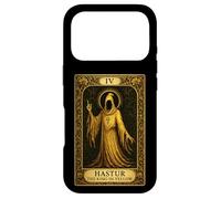 Carcasa para iPhone 17 Pro Hastur Rey en Amarillo Cthulhu Mythos Necronomicon Tarot