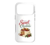 Carcasa para iPhone 17 Pro Have A Sweet Christmas Retro Cherry Cake Baking Lover