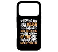 Carcasa para iPhone 17 Pro Having A Golden Retriever Will Bless You with Many of The