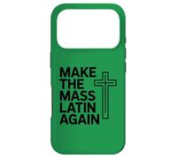 Carcasa para iPhone 17 Pro Haz de Nuevo la Cruz católica Tradicional en latín