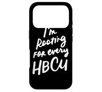 Carcasa para iPhone 17 Pro HBCU Black History Month Estoy apoyando a Cada HBCU