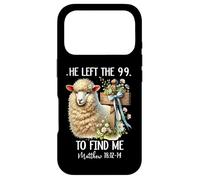 Carcasa para iPhone 17 Pro He Left The 99 to Find Me Jesus He Has Risen Matthew 18:12