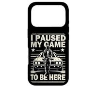 Carcasa para iPhone 17 Pro He pausado mi Juego para Estar aquí Funny Gamer
