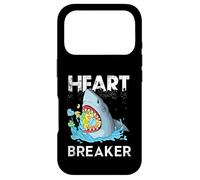 Carcasa para iPhone 17 Pro Heart Breaker Shark Shirt Valentine Shark Shirt Valentines