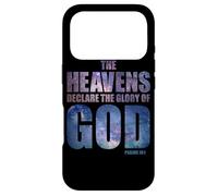 Carcasa para iPhone 17 Pro Heavens Declare Glory of God Christian Creation Psalm 19:1