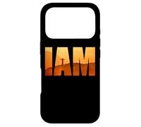 Carcasa para iPhone 17 Pro Hebreo Nombre de Dios IAM Yahvé Fe Cristiana Jesucristo