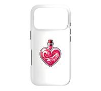 Carcasa para iPhone 17 Pro Hechizo De Amor San Valentín Rojo Rosa Poción Pareja Hechizo