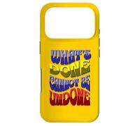 Carcasa para iPhone 17 Pro Hecho Sin Hacer Lady Macbeth Sonambulismo Escena Shakespeare Jugar