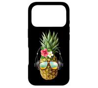 Carcasa para iPhone 17 Pro Hello Summer Graphic tee Shirt, Funny Summer Beach Pineapple