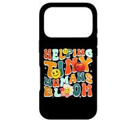 Carcasa para iPhone 17 Pro Helping Tiny Humans Bloom Retro Colorful Teacher Design