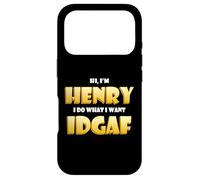 Carcasa para iPhone 17 Pro Henry Costume Idgaf Funny Meme Halloween Costume For Henrys