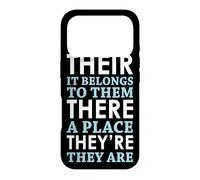 Carcasa para iPhone 17 Pro Her There Are - Inglés Gramática