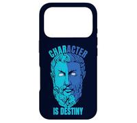 Carcasa para iPhone 17 Pro Heraklit Cita Personaje es el filósofo del Destino