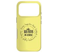 Carcasa para iPhone 17 Pro Hermanas en Cristo Amantes Mujeres Cristianas Amables de Apoyo