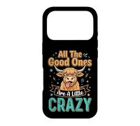Carcasa para iPhone 17 Pro Highland Cow All Good Ones Crazy Funny Dichos