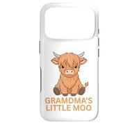 Carcasa para iPhone 17 Pro Highland Cow Grandma'S Little MOO Scottish Cowgirl Fun