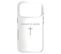 Carcasa para iPhone 17 Pro Highway To Heaven Cross - Minimalista Cristiano Jesucristo