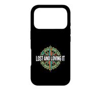 Carcasa para iPhone 17 Pro Hiking Compass Topography Lost and Loving It