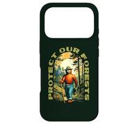 Carcasa para iPhone 17 Pro Hiking Smokey Bear Protect Our Forests Vintage