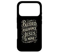Carcasa para iPhone 17 Pro Himnos - Bendita Seguridad de Que Jesús es mío - Vintage Christian