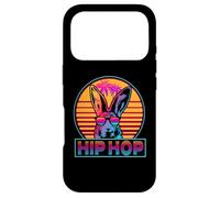 Carcasa para iPhone 17 Pro Hip Hop Bunny Vintage Retro 80s Easter Sunday Rabbit