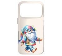 Carcasa para iPhone 17 Pro Hippie Santa Graphic For Women Men Kids Christmas In July