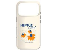 Carcasa para iPhone 17 Pro Hippie Soul - Grow with The Flow (gráfico de Flores)