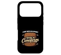 Carcasa para iPhone 17 Pro Historia de la Antigua Mesopotamia Sumeria Cuneiforme Babilonia