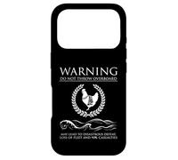 Carcasa para iPhone 17 Pro Historia Divertida Guerras púnicas de Pollo Sagrado