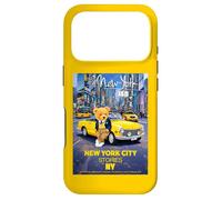 Carcasa para iPhone 17 Pro Historias de Osos de Peluche de la Ciudad de Nueva York en Times Square Manhattan
