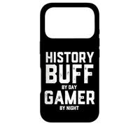 Carcasa para iPhone 17 Pro History Buff by Day Gamer by Night Gaming Historiador Mundial