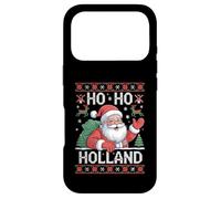 Carcasa para iPhone 17 Pro Ho Ho Holland Santa Claus Xmas Netherlands Ugly Christmas