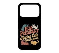 Carcasa para iPhone 17 Pro HOA President Herding Cats Gotta Be Easier |-